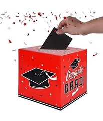 Gatherfun Graduation Party Decorations – Graduation Box for Gift and Cards – …