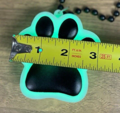 Dog Pawprint Light Necklace Multi-Color Stroller Hanging LED NEW-See Video