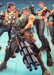 Large Fortnite Polyester Hanging Banner 59” x 38 1/2”.