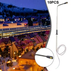 Set Model Street Lights Model Layout Railway Warm White Scale Brand New