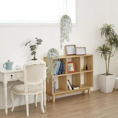Decorative Hanging Plants for Shelf, Faux Ivy Eucalyptus Small, Light Green