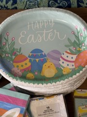 Buffet Dessert NEW Table Easter Paper Plates Napkins Party Supplies HUGE LOT bag