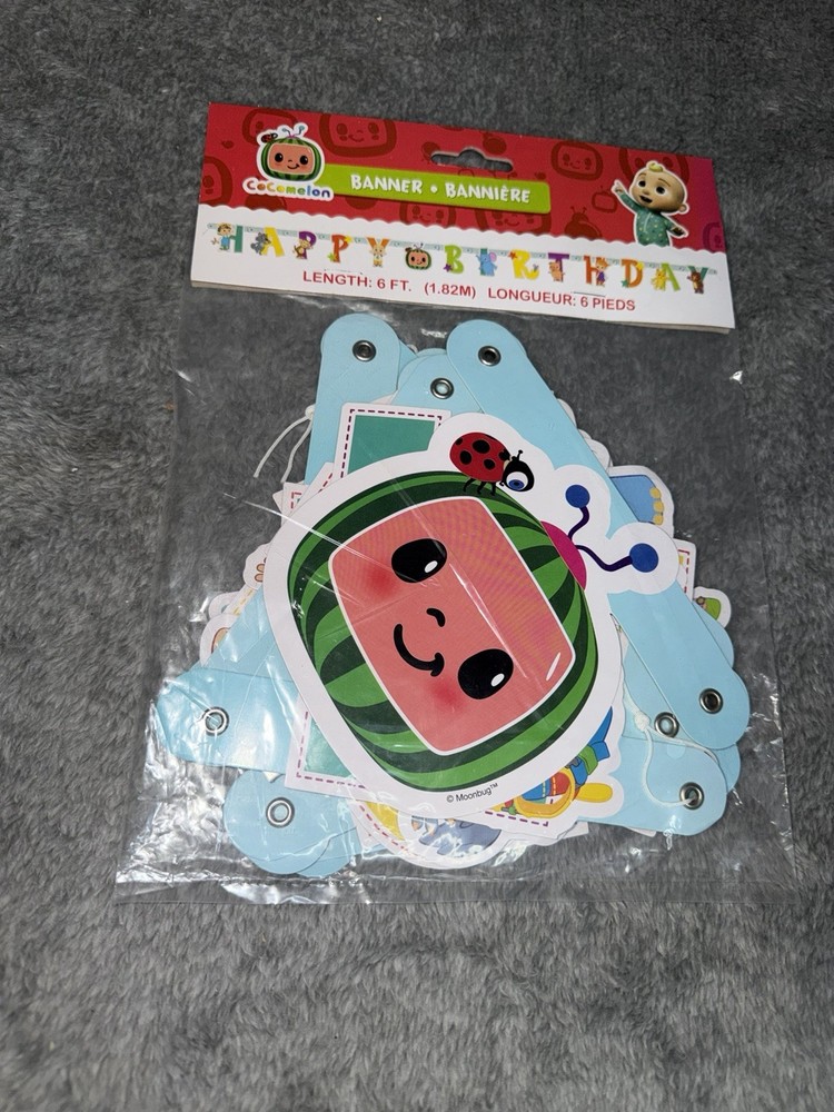 CoComelon HAPPY BIRTHDAY BANNER – 6 Ft Long