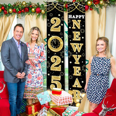 , Xtralarge Happy New Year 2025 Banner – 72X12 Inch | Happy New Year Banner