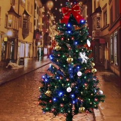Solar String Lights Outdoor, 65ft 200 LED Solar Garden Fairy Lights Waterproof