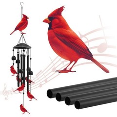 For Outdoor Musical Wind Plays Bird Decoration with Reinforced Bracket