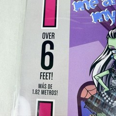Monster High WALL BANNER 5 Piece Set 6ft DECORATING KIT Birthday Party Supplies