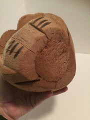 9” Hawaiian Coconut Shell Maraca Woman Musician Tiki Bar Luau Party