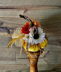 Fall Thanksgiving Velvet Pumpkin Home Decor