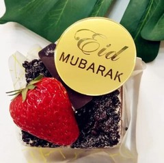 Eid Mubarak cake topper Acrylic Disc Cake Decoration EID MUBARAK Muslim