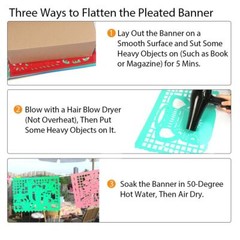 3 Pack 22FT Mexican Banners & 2 Mexican Sombrero Hats Fiesta Party Decoration