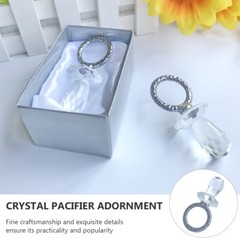 Crystal Pacifier Decoration Good Decorative Effect