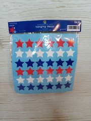 ~New! Stars Backdrop Background Party Decorations July 4th USA 250 American Flag
