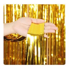 1 * 2-meter silver rain silk curtain graduation season party decoration supplies