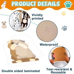 Pet Dog Classroom Bulletin Board Decorations Puppy Dog Paw Bulletin Board Set…