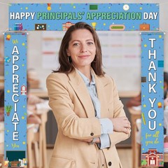 Fanfanwin Happy Principals Appreciation Day Banner Set Principal Appreciation