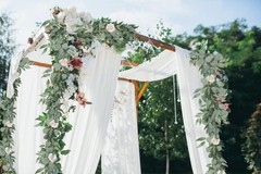2Pack Artificial Eucalyptus Garland with Willow Leaves 6Feet Fake Hanging Plant
