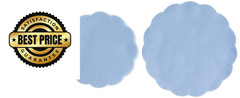 Hagerty Fine China Plate Dividers, Set of 48, Blue Large,