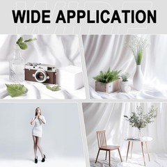 8FTX10FT White Backdrop Background for Photography Photo Booth Backdrop for