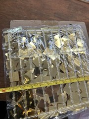 Kate Square Light Gold Sequin Wall Panels Shimmer Wall Birthday Party Backdro…