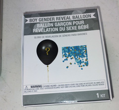 CREATIVE CONVERTING BOY GENDER REVEAL BALLOON