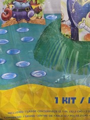 SpongeBob Party Decor Kit + Fringe Door Curtain Nickelodeon NEW