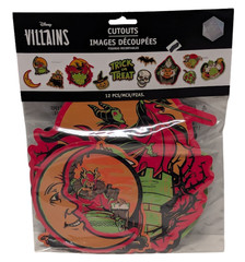 Disney Villains Halloween Fall Cutout Decorations (12pcs)