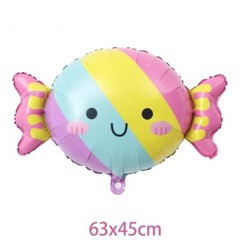 Large Cute Ice Cream Candy Foil Balloons Birthday Decoration Balloon Home Decor