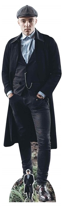 Peaky Blinder Style Gangster Watch Chain Lifesize and FREE Mini Cardboard Cutout