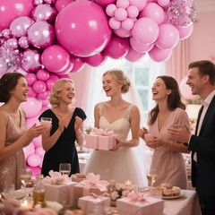 Hot Pink Balloon Arch Kit Garland 140Pcs Different Sizes of 18 12 10 5 Inch