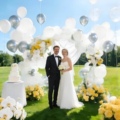 110pcs White Balloons 12 inch, White Latex Balloons Globos Blancos for Weddin…