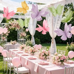 Butterfly Party Decorations, 3D Paper Butterfly Decoration, Hanging Paper But…