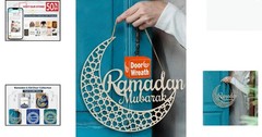 Charming 12″ Ramadan Door Wreath with Islamic Pattern – Give the Gift of Warmth