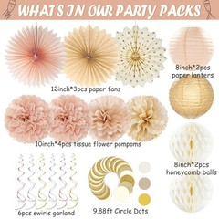 Engagement Party Decorations – Glitter Happy Engagement Banner & Boho Tassel Gar