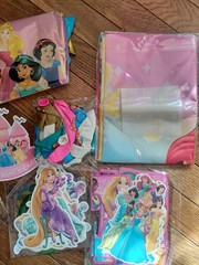 Disney Princess Birthday Party Table Decoration Set With Mylar Balloons