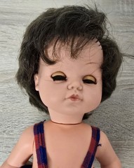 Cute Plastic Doll WW Doll 26cm Sleep Eyes Collectors Vintage
