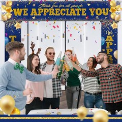 3 Pcs Employee Appreciation Banner We Appreciate You Door Decor Teacher Nurse Vo