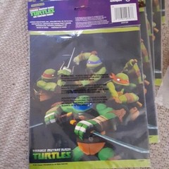 Teenage Mutant Ninja Turtles TMNT Party Pack Birthday Banner Invites Napkins Bag