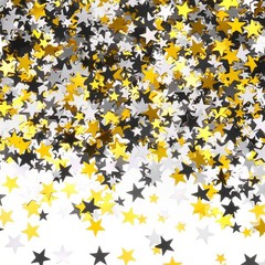 60g Star Confetti Glitter Table Confetti Metallic Foil Stars for Christmas Pa…