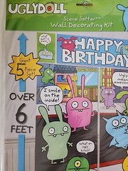 Ugly Doll Uglydoll Scene Setter Birthday Over 6ft Wall Decoration