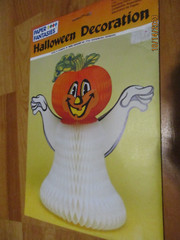 10″ Halloween Centerpiece Decoration Vintage 1990 Paper Fantasies NOS Denmark