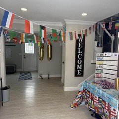 Multicolor 48 Countries Flag String for World Cup 2026 – Vibrant & Exciting