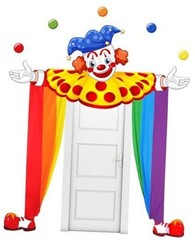 Mindsoft 3 Pcs Carnival Circus Party Decorations Circus Bright Style Multicolor