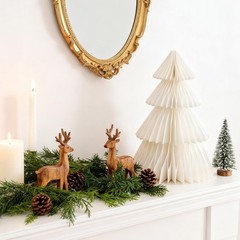 Christmas Party Decorations, Magnetic Design, 15 Inch White Large Christma Tr…
