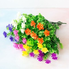 US 4/10pcs Faux Plastic Greenery Shrubs Plants for Home Garden Decor Party/Shop