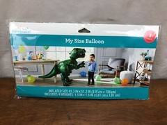MY SIZE BALLOON – T-REX – 45.3in X 53.2in