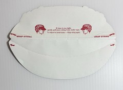 VTG Party Express PINK & RED Power Ranger Headwear Set Of 8 Visor NOS