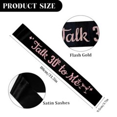 Talk 30 To Me Satin SashDirty 30 Thirty Years Old Birthday Gift for Man Woman…