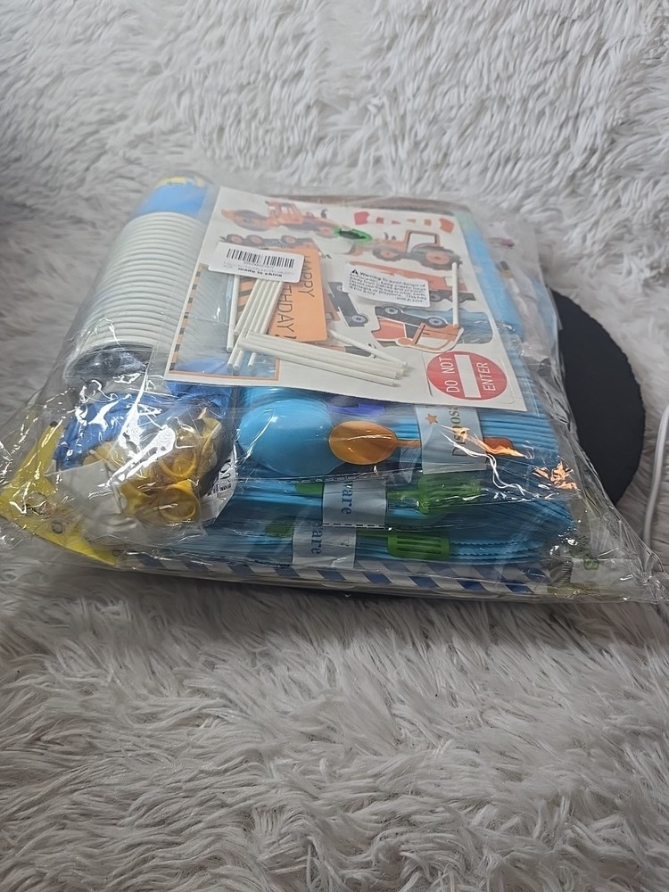 Construction Themed Birthday 235 Pc