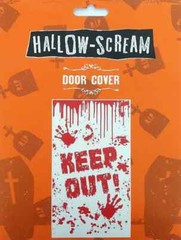 HALLOWEEN DECORATION BUNDLE 25 PIECE Blood Bloody Party Window Cling Gel Balloon
